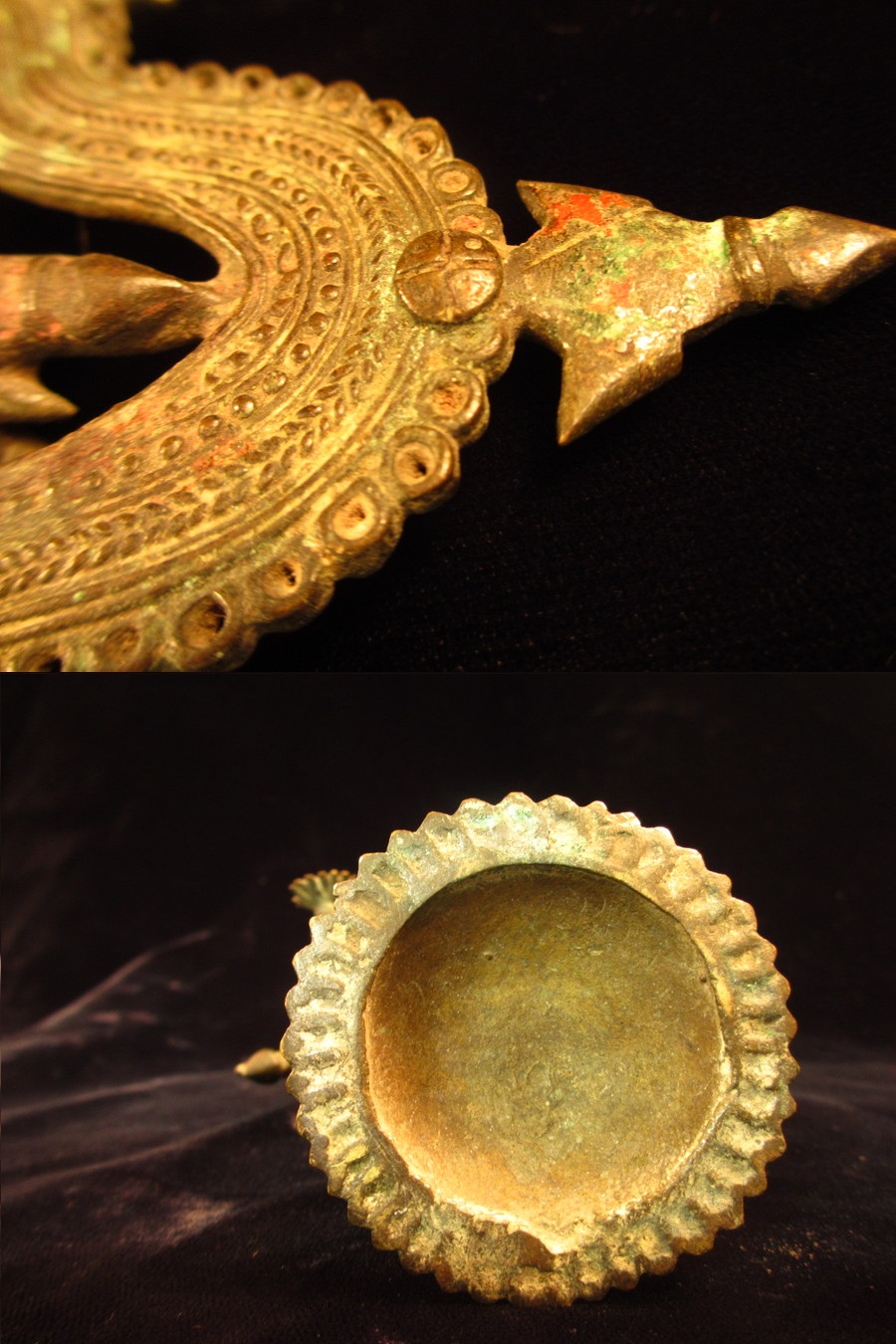 国際格安インド　オリッサの民族の仏像　蓮を持つラクシュミ 19世紀中期 仏像