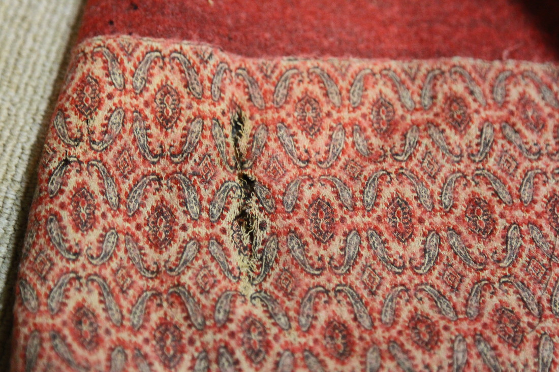 【格安正規店】インド　ウールスカーフ　織物 カシミア地方 1870年代 ストール　アンティーク その他