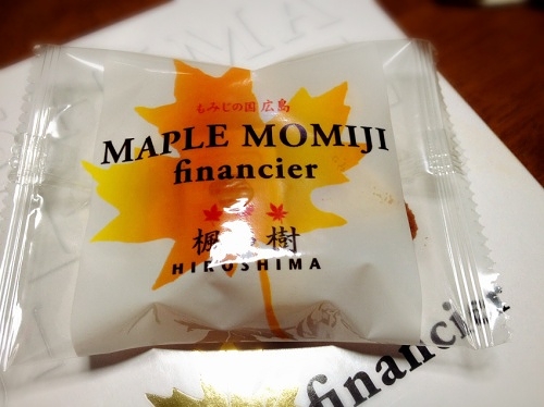 メープルもみじフィナンシェ